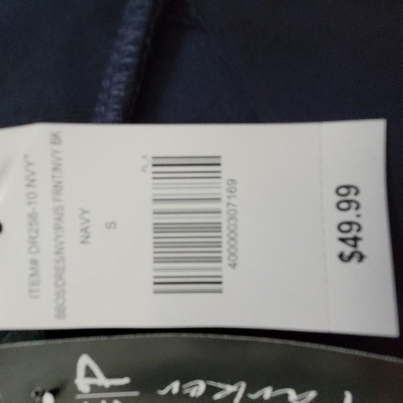 Ellen Parker Navy Dress - Picture 6 of 7